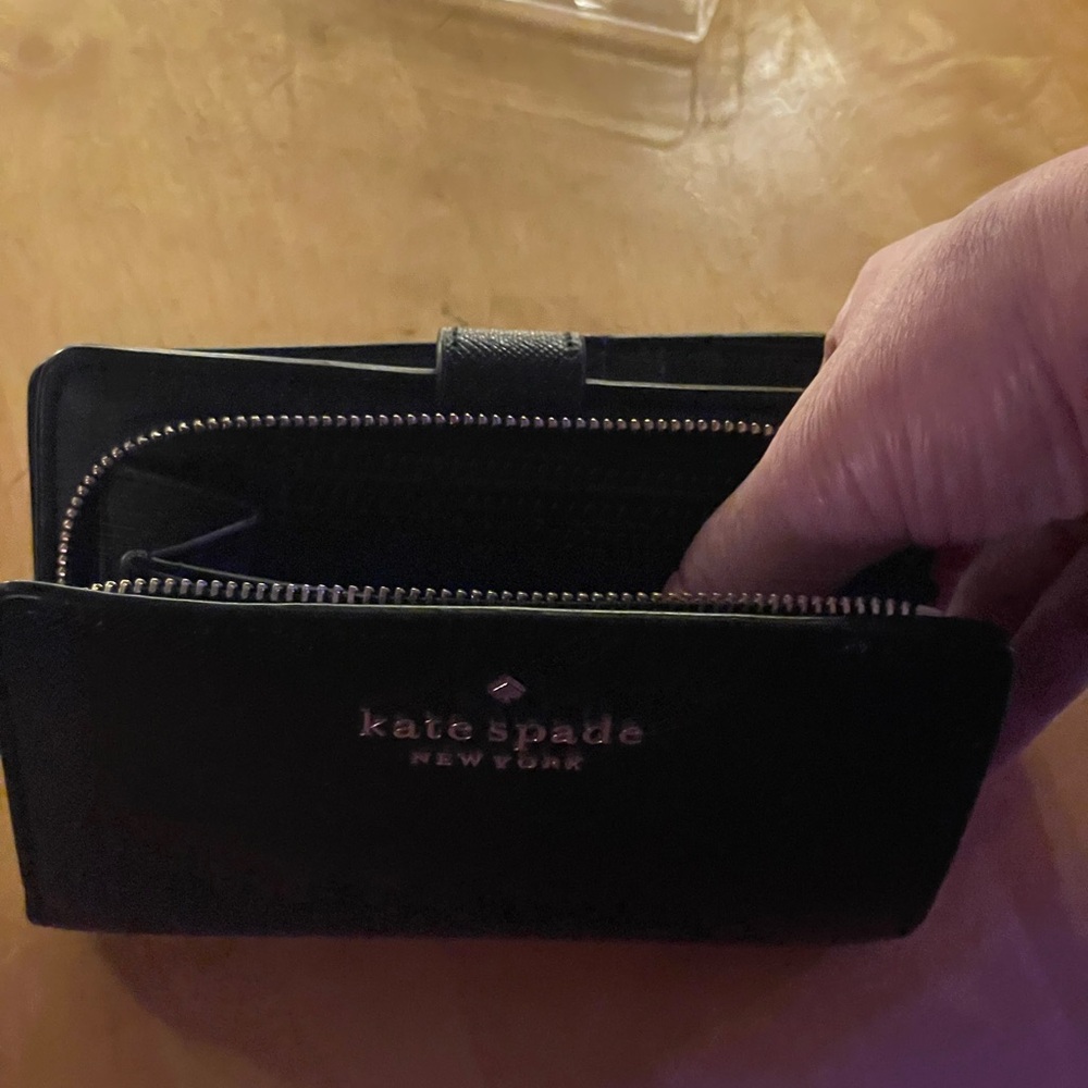 Kate Spade Black Leather Wallet